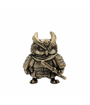 Намистина Сова-ніндзя бронза