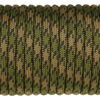 Paracord Type III 550, Camo 3 colors Coyote&Olive&Black #016
