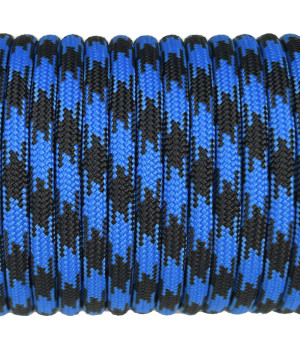 Paracord Type III 550, Camo Black&Blue #017