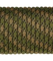Paracord Type III 550, Camo 3 colors Coyote&Olive&Black #016
