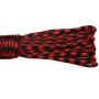Paracord Type III 550, Camo Black&Red #070