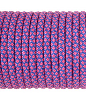 Paracord Type III 550, Grid Blue&Pink #179