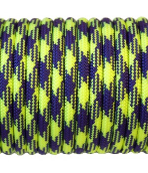 Paracord Type III 550, Camo LimeGreen&Violet #192