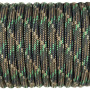 Paracord Type III 550, Camo 4 colors Olive&Coyote&Black&SwampGreen #196
