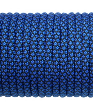 Paracord Type III 550, Grid Black&Blue #197