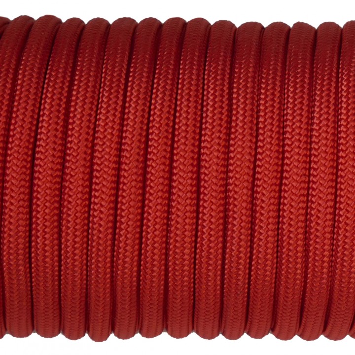 Paracord Type III 550, Simple Red #199p