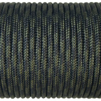 Paracord Type I 100, Camo Black&Olive #032m