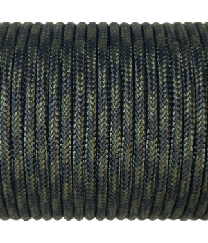 Paracord Type I 100, Camo Black&Olive #032m