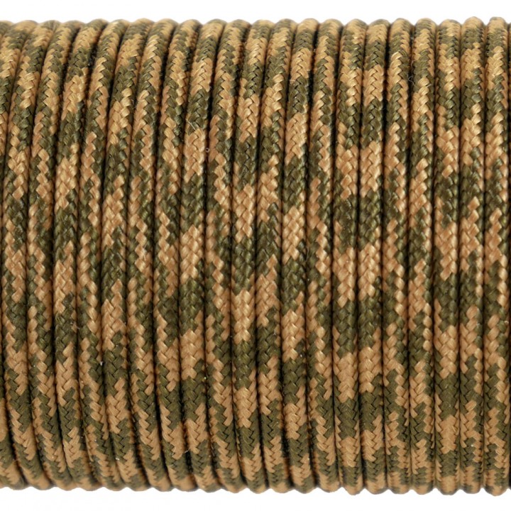 Paracord Type I 100, Camo Coyote&Olive #069m