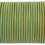 Paracord Type I 100, Strips SkyBlue&Pumpkin #173m